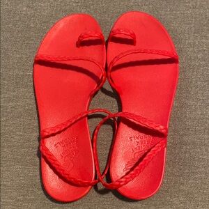 Ancient Greek Jelly Sandals - Size 8